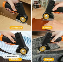 Cardboard Cutter, 4 Speeds Adjustment 4.2V Cordless Electric Scissors