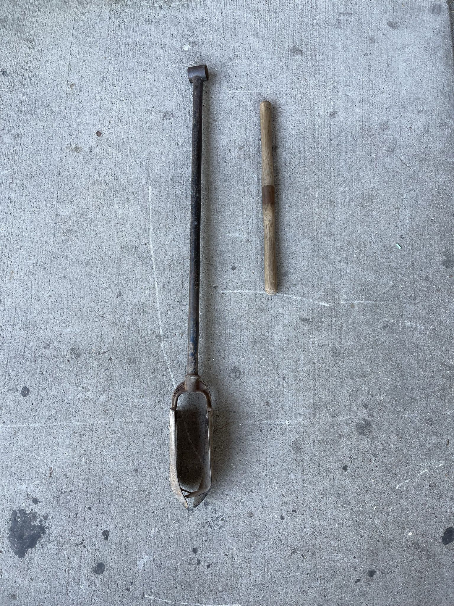 Vintage Post Hole Digger