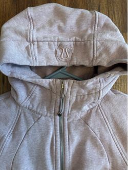 Excellent used condition Lululemon full zip Scuba- light purple