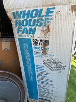 Master Flow 30” Belt Drive Whole House Fan