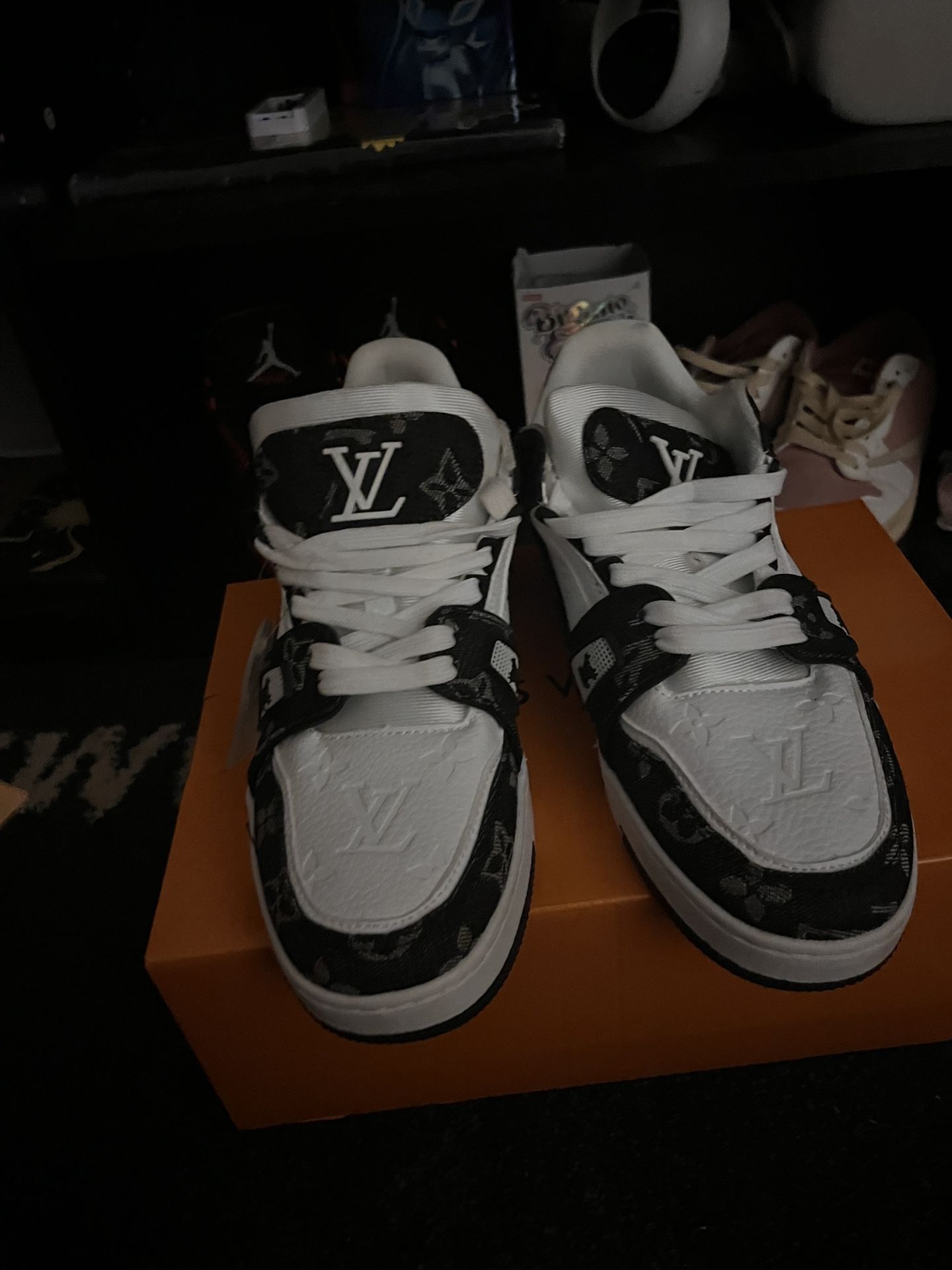 Black and white Louis Vuitton’s