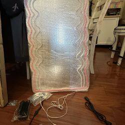 Brand New Wavy LED Mirror With Remote