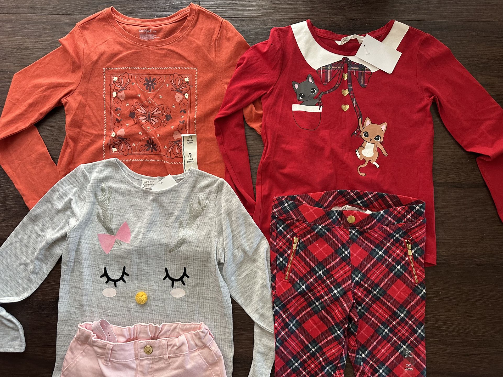New Girls Clothes, Size 7/8Y