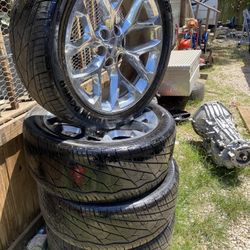 4 Rims Tires 22d