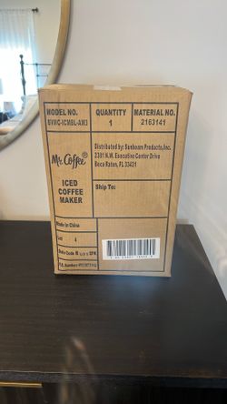 Mr. Coffee Iced Coffee Maker Brand New!