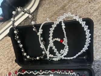 Beaded Jewelry Collection - Necklaces, Earrings, Bracelet