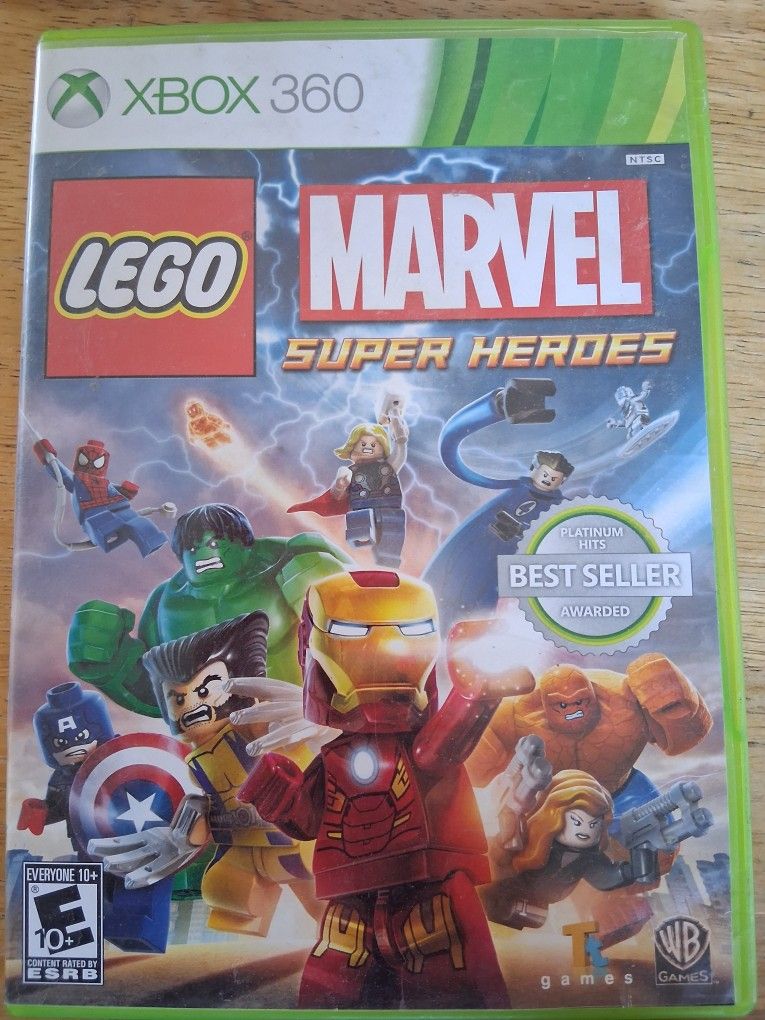 Lego Marvel Super Heroes XBox 360 Game 