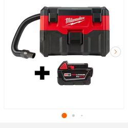 Milwaukee Cordless Wet/Dry Shop Vac 