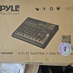 Pyle Audio Mixer 8 Channel