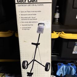 World Of Golf - Deluxe Steel Golf Cart