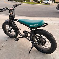 Super 73, electric bike upgraded
