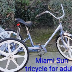 Miami Sun Tricycle For Adult 