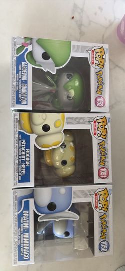 Gardener, Fidough and Dratini Funko set