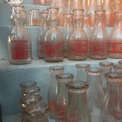 Antique Milk Bottles 