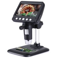 Digital Microscope 4.3" 1080P 1000x Magnification, Camera/Video Recorder