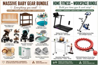 Moving Sale! Bundle deal (baby+workout gear)