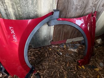 Toyota RAV4 2015 Red Front Fender