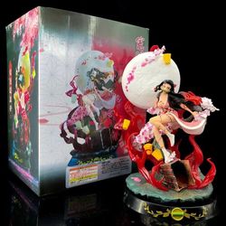 Demon Slayer: Kimetsu no Yaiba GK Demonized Exploding Blood Nezuko 31cm Anime Figure Collectible Statue with Box Display Model Decoration