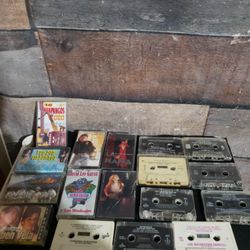 17 Tejano Music Cassettes 