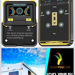 RV Leveling System (Wireless).  BRAND NEW