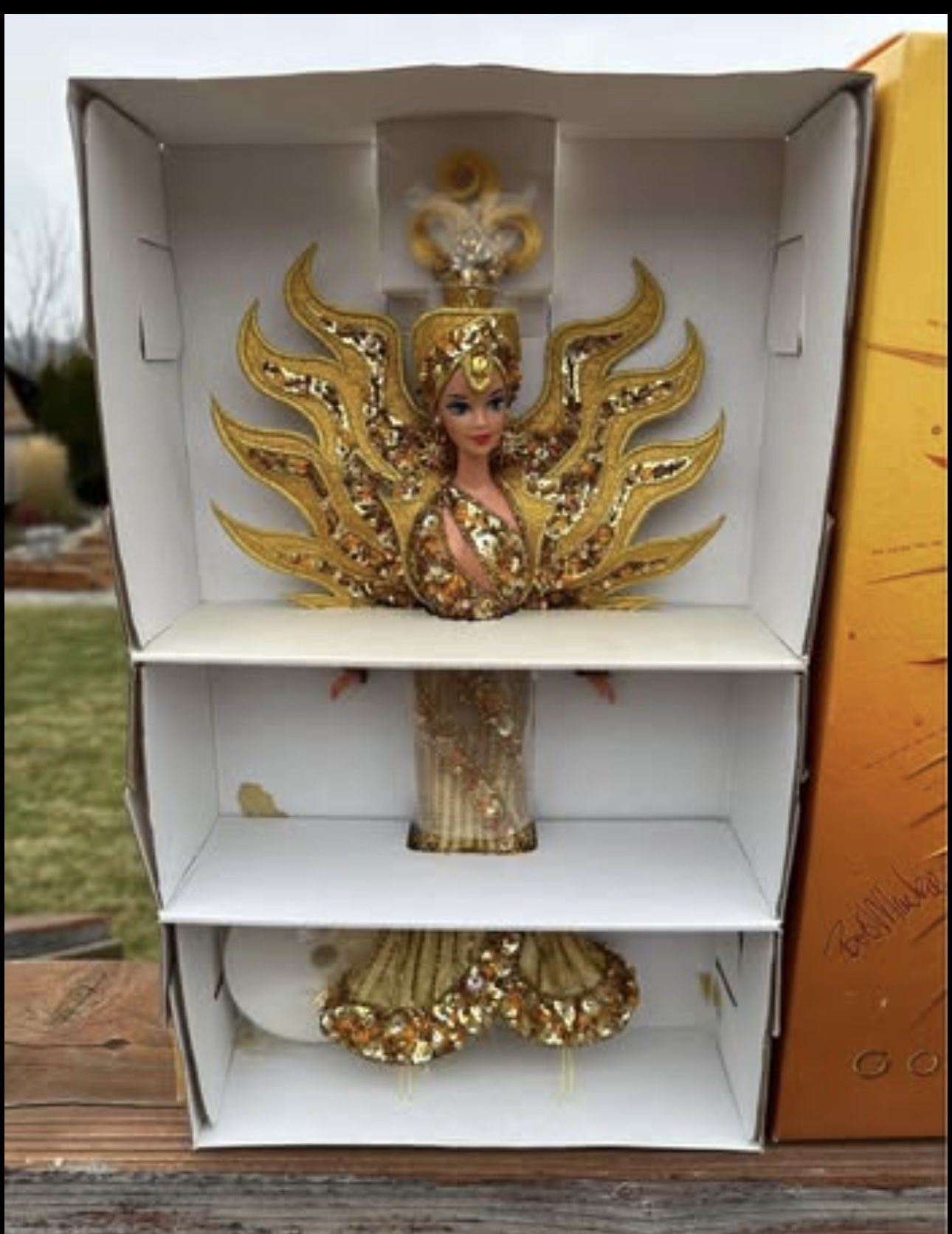 ⭐️ Mattel Barbie Bob Mackie GODDESS OF THE SUN Barbie ~ new ⭐️⭐️