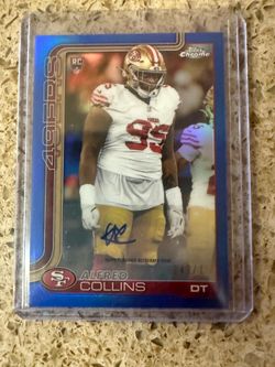 Alfred Collins rookie autograph/150