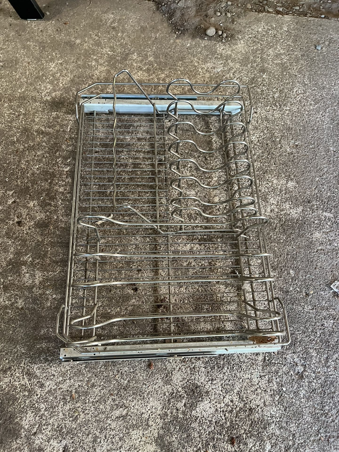 Large Bottom Shelf Cupboard Organizer