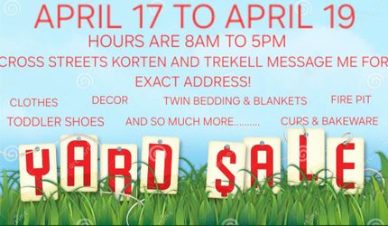 YARD SALE