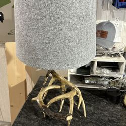 Deer Antler Lamp