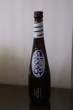 Collectible beer bottle