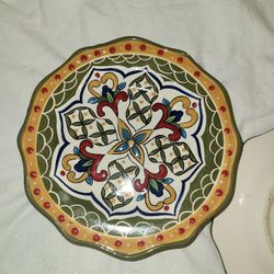  Vintage PIER 1 IMPORTS VALLARTA SALAD PLATES