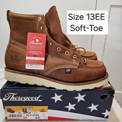 Thorogood Soft Toe Work Boots Size 13