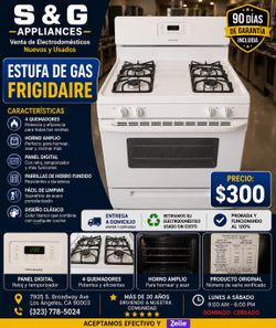 Estufa Frigidaire