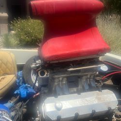 Jet Boat and Trailer.  Mechanical Special. 