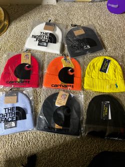 The Northface..Carhart &Ralph Lauren polo Skull hats