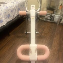 MERACH Adjustable Ab Machine Abdominal Trainers for Full Body Workout, Foldable with Knee Protection