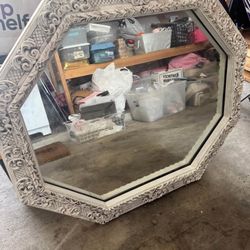 Large Vintage Mirror 