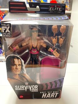 WWE Elite Bret "Hit Man" Hart Action Figure nib