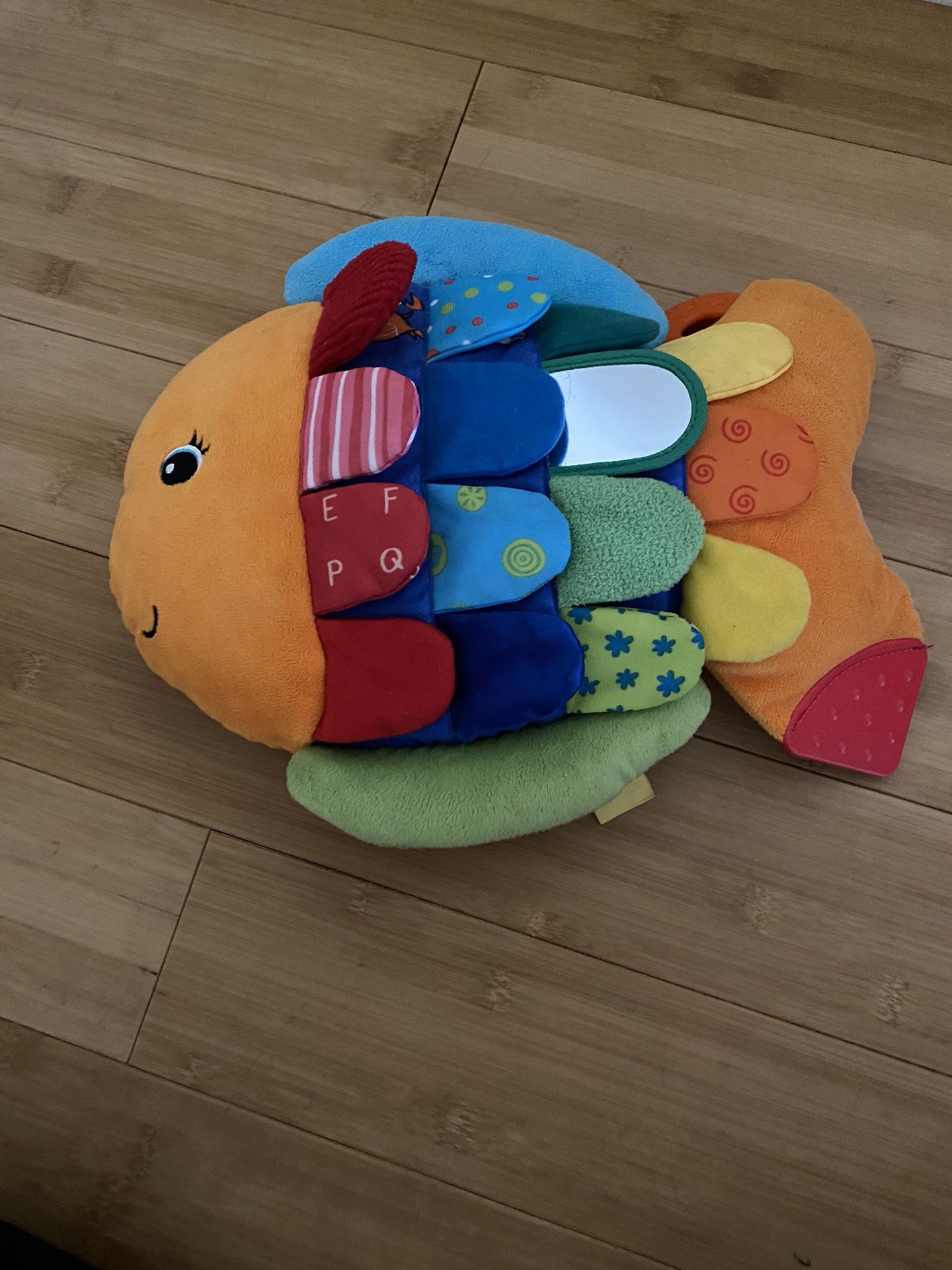 Flip Fish Soft Baby Toy