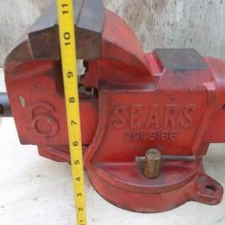 6 Inch Bench Vise Made By Craftsman