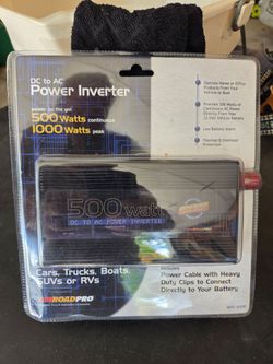 DC to AC power inverter