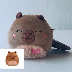 Squishmallows 5" Valentines Lijjian the Capybara