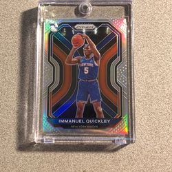 Immanuel Quickley Silver