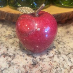 Vintage Marble Apple