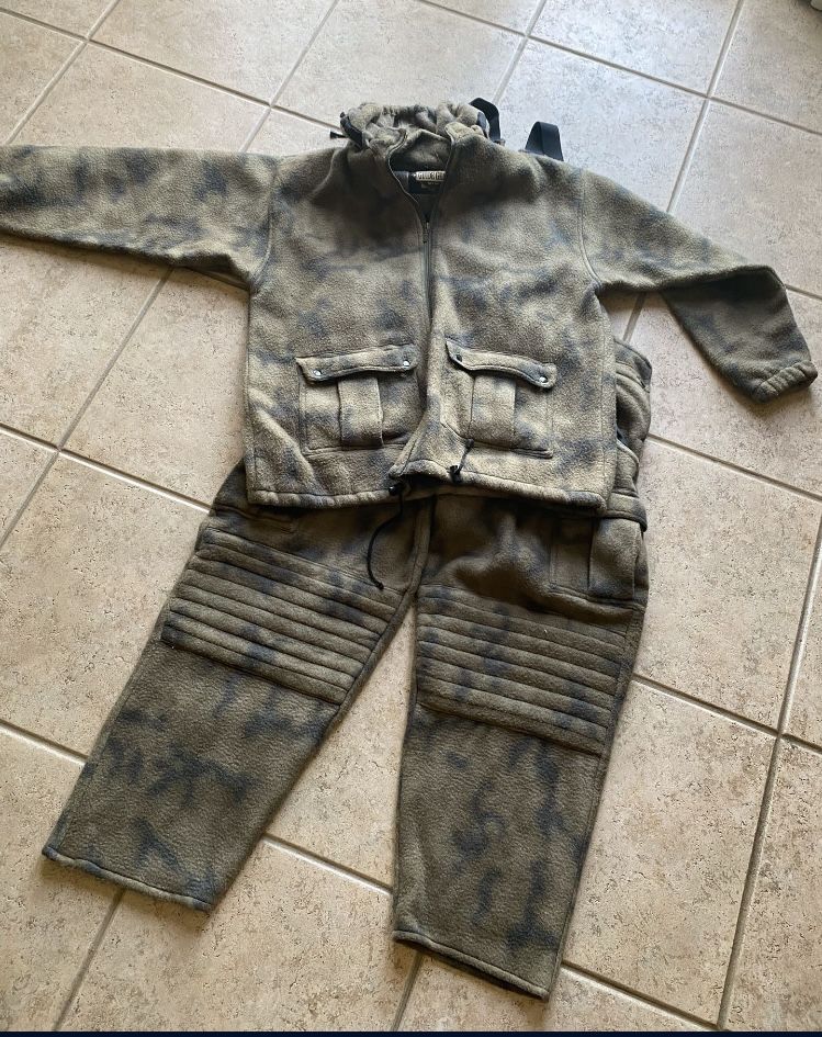 Guide Gear Overalls And Jacket Fleece Hunting Camping 
