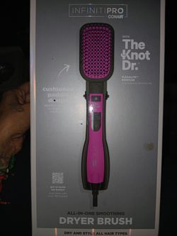 New hair brush straightener