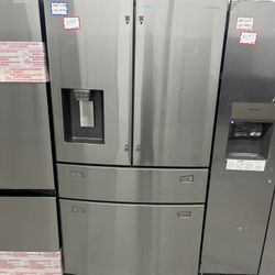 (Update 3 more still available)⏰ Samsung 4 Door Refrigerator in Stainless Steel 