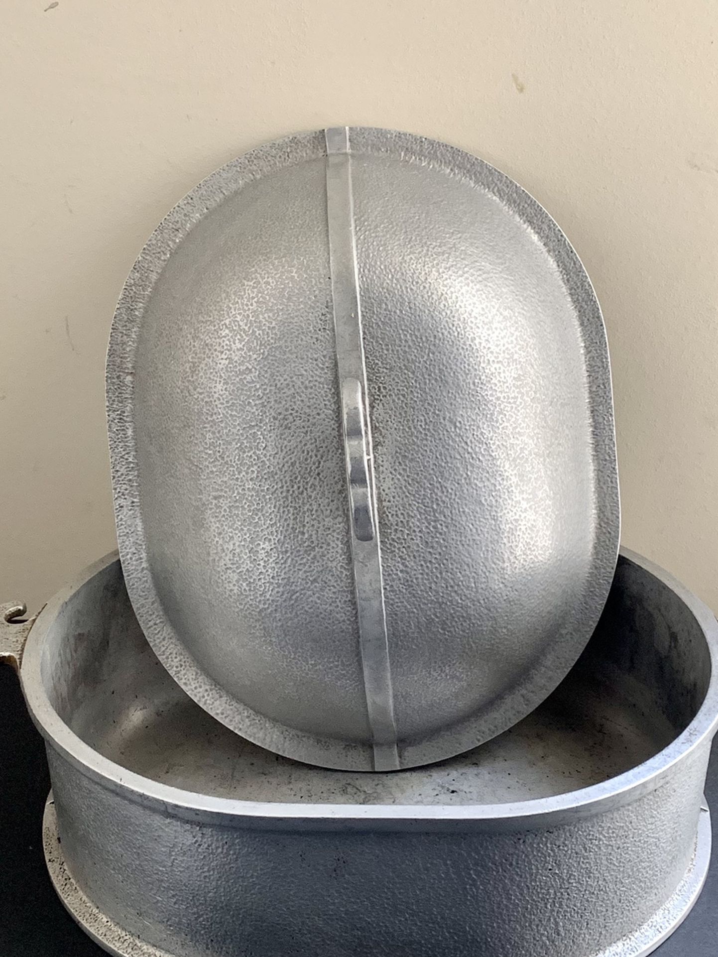 Guardian Service Ware Cast Aluminum with Lid Oval Chicken Roaster