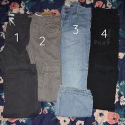 4 Pairs of Size 14 Boys Pants