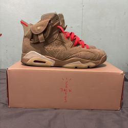 Jordan 6 Travis Scott British Khaki